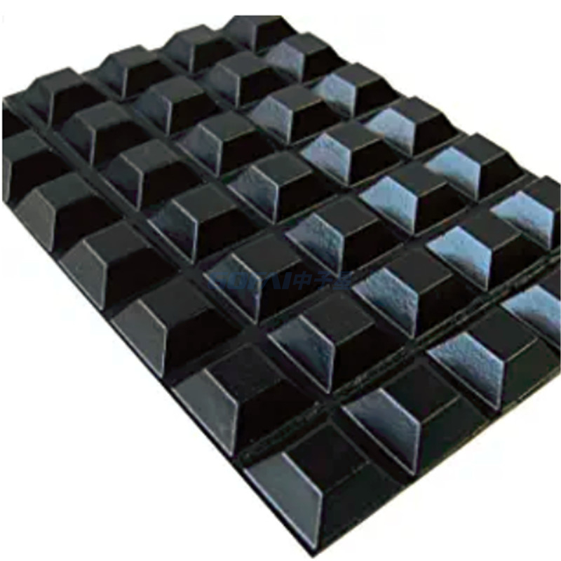 Selbstklebende Anti-Rutsch-Matte, klebrige Gummi-Pads/kleine transparente runde Silikon-Stoßstange