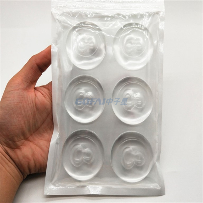 Türknauf-Wandschutz, 6 Stück transparenter runder Wandschutz aus weichem Gummi, selbstklebender Türgriff-Stoßfänger