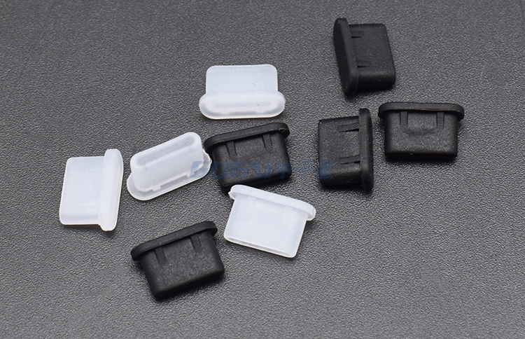 Staubschutz für USB-Typ-C-Buchse aus Gummi