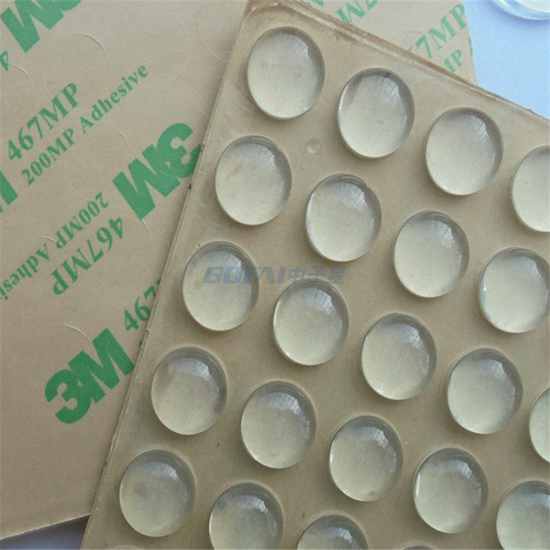 3M -Klebstoff klares Silikonkautschuk -Stoßfängerpolsterherstellung