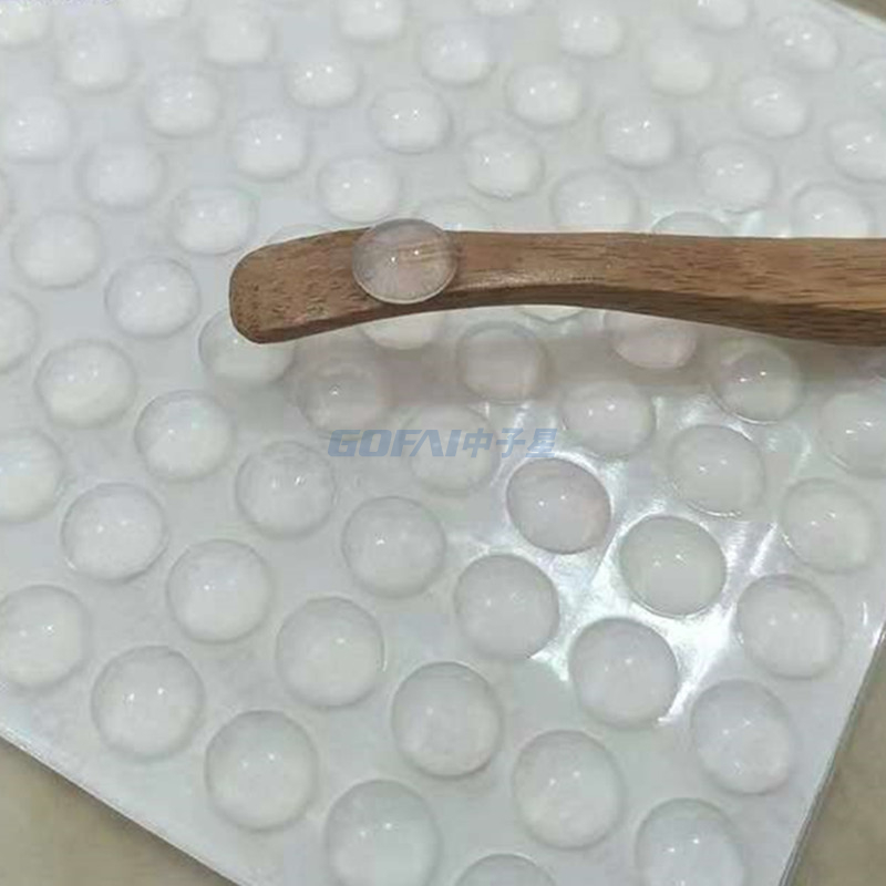 Stoßfestes Silikon -Gummi -Stoßfänger Pads Hochwertiges kundenspezifisches Silikonschaum Wärmekissen